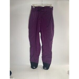 Vintage 80s Women's Ski Pants Retro Purple High Rise, Size 8